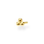 Thomas Sabo Fél pár tripla bogyós aranyozott ezüst fülbevaló H2140-413-39