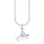 Thomas Sabo Ezüst nyaklánc koktél medállal KE2045-013-14-L45v