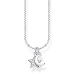 Thomas Sabo Ezüst nyaklánc hold és csillag medállal KE2068-051-14-L45v