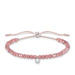 Thomas Sabo Jáspis állítható ezüst karkötő cirkóniával A1987-401-9-L20v