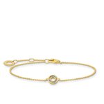 Thomas Sabo Aranyozot ezüst karkötő színes kövekkel A2000-488-7-L19
