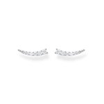 Thomas Sabo Bogyós beakasztós ezüst fülbevaló cirkónia kövekkel H2158-051-14