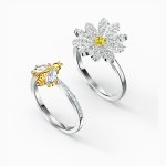 Swarovski Eternal flower bicolor gyűrű 