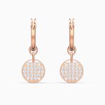 Swarovski Ginger mini karika rozé fülbevaló 5567528