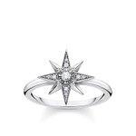 Thomas Sabo Ezüst csillagos gyűrű cirkóniával 