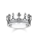 Thomas Sabo Korona ezüst gyűrű csillagokkal 