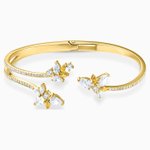 Swarovski Botanical arany színű karperec kristályokkal 5535782