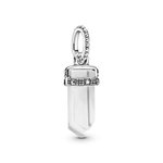 Pandora ékszer Fehér kristály amulett 399185C03