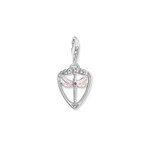 Thomas Sabo Sziatakötő charm rózsaszín zománccal 1865-039-9