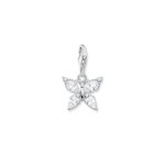 Thomas Sabo Cirkónia pillangó ezüst charm 1862-051-14