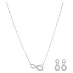 Swarovski Infiniti szett fehér Swarovski kristállyal 5540702