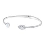Swarovski Attract ezüst színű karperec 5448870