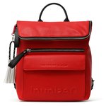 Desigual Embossed half logo nerano piros hátizsák 21SAKP08