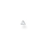 Thomas Sabo Fél pár bedugós ezüst fülbevaló fehér cirkóniával H2197-051-14