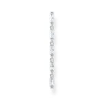 Thomas Sabo Fél pár ezüst függő fülbevaló négyzetekkel H2184-051-14