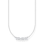 Thomas Sabo Ezüst nyaklánc kusza négyzetekkel KE2095-051-14-L45