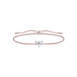 Thomas Sabo Állítható textil karkötő szitakötővel LS118-401-19-L20v