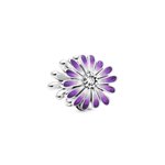 Pandora ékszer Lila virág ezüst charm 798775C02