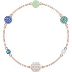 Swarovski Remix rozé karkötő zöld árnyalatú gömb swarovski kristályokkal 5479019