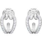 Swarovski Lifelong ezüst színű fülbevaló swarovski kristályokkal 5390814