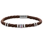Tommy Hilfiger Barna csavart bőr karkötő 2790200S
