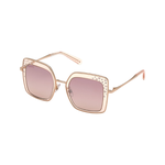 Swarovski Arany és bézs színű napszemüveg swarovski kristályokkal 5600870