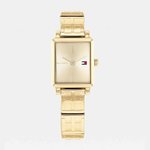 Tommy Hilfiger Steel square arany színű monogramos női óra 1782326