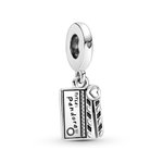 Pandora ékszer Filmes csapó függő ezüst charm 799423C01