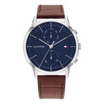 Tommy Hilfiger Easton barna bőrszíjas férfi óra 1710436