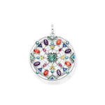 Thomas Sabo Amulett ezüst medál színes kövekkel PE828-994-7