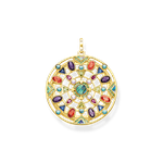 Thomas Sabo Amulett aranyozott ezüst medál színes kövekkel PE828-993-7