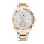Tommy Hilfiger Kennedy rozé és ezüst női óra cirkóniakövekkel 1782387