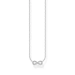 Thomas Sabo Ezüst nyaklánc végtelen medállal KE2124-051-14-L45v