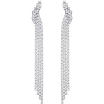 Swarovski Ezüst színű függő fülbevaló kristályokkal 5409450