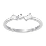 Swarovski Frisson mixed ezüst színű gyűrű 