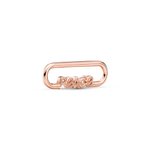 Pandora ékszer ME styling Peace rozé feliratos láncszem 789698C00