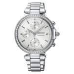 Seiko Ezüst színű kronográf nõi óra SNDV41P1