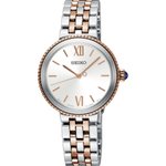 Seiko Kéttónusú női óra kék kristállyal SRZ510P1
