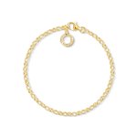 Thomas Sabo Aranyozott ezüst charm karkötő 