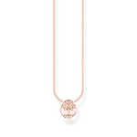 Thomas Sabo Rozé nyaklánc családfa medállal KE2126-416-14-L45V