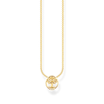 Thomas Sabo Aranyozott ezüst nyaklánc családfa medállal KE2126-414-14-L45V