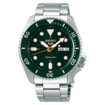 Seiko 5 Sports Sports Style zöld számlapos férfi óra SRPD63K1