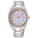 Seiko Dress gyémántos nõi óra gyöngyház számlappal SKK878P1