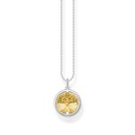 Thomas Sabo Kéttónusú családfa nyaklánc KE2137-849-7-L45v