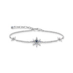 Thomas Sabo Ezüst karkötő kozmikus csillaggal A2037-945-7-L19V