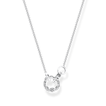 Thomas Sabo Ezüst nyaklánc koronával és gyűrűvel KE1987-643-14-L45V