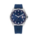 Tommy Hilfiger Carter kék szilikon szíjas férfi óra 1791982
