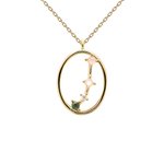 PD Paola Kos aranyozott ezüst nyaklánc CO01-344-U