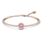 Swarovski Sparkling dance rozé karperec lila kristállyal 5620554