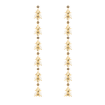 PD Paola Ar nest aranyozott ezüst fülbevaló AR01-318-U PD Paola Ar nest aranyozott ezüst fülbevaló AR01-318-U